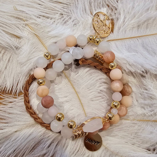 Le Mirabele (Ensemble de 3 bracelets)