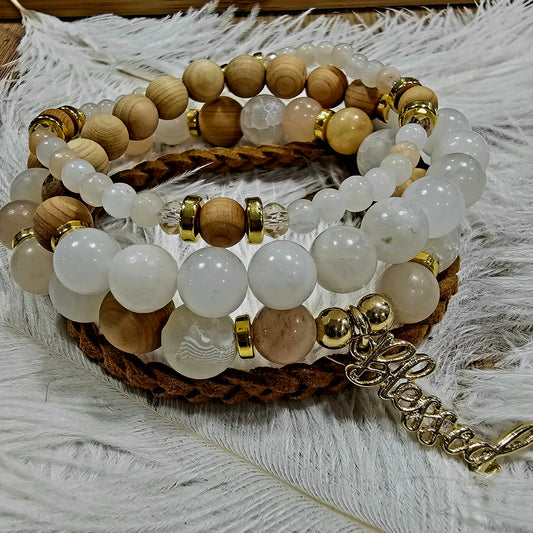 Le Emma, (Ensemble de 4 bracelets)